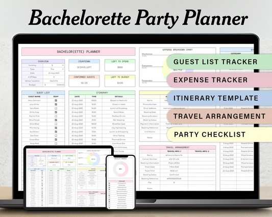 The Bachelorette Party Planner